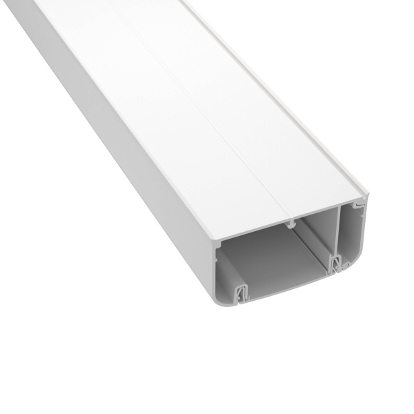 Купить DKC Кабель-канал 90х50 мм, с перегородкой, боковой и фронтальной крышками