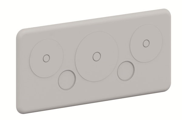 ABB CZF1 Мембранный фланец 2 x 25.5 мм, 2 x 47.5 мм, 1 x 62 мм 2CPX052435R9999