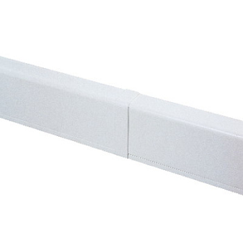 DKC Накладка на стык для плинтусного короба 100х40 мм белое