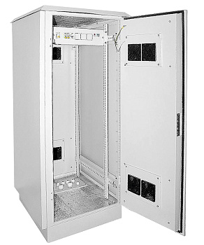 IEK LINEA O ITK Шкаф уличный 19" 33U 720x860, IP55, металл двери, серый LO35-33U78-MM55