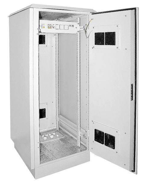 IEK LINEA O ITK Шкаф уличный 19" 33U 720x860, IP55, металл двери, серый LO35-33U78-MM55