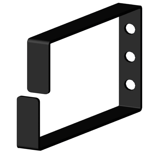 DKC Кабельное кольцо металлическое 60 х 60 мм, черное