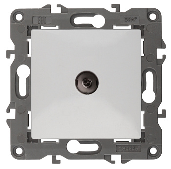 ЭРА 14-3102-01 Elegance Белый Розетка TV одиночная