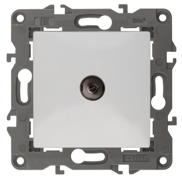 ЭРА 14-3102-01 Elegance Белый Розетка TV одиночная