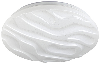 ЭРА SPB-6 "Wave" 30 Светодиодный светильник 30Вт 3000-6500К 2550 Лм с пультом ДУ 390x81 мм