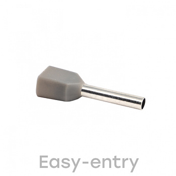 EKF PROxima Наконечник штыревой втулочный НШвИ(2) 0,75-10 (50шт.)