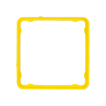 JUNG CD plus Желтая Рамка внутренняя цветная CDP81GE