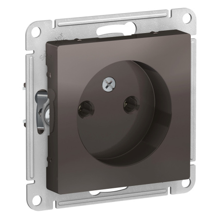 Systeme Electric AtlasDesign Мокко Розетка б/з, 16А, механизм