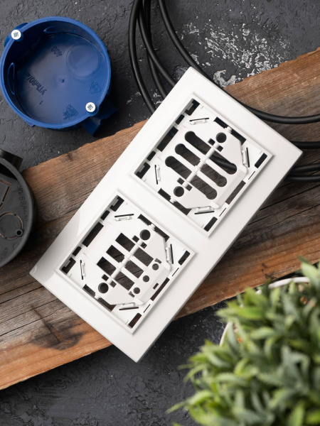 Купить EKF Basic Минск Белый Рамка 2-ая горизонтальная