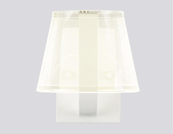 Купить Ambrella Настенный светодиодный светильник с выключателем AK4088 WH белый LED 3000K/4200K/6400K 13W 170*150*220