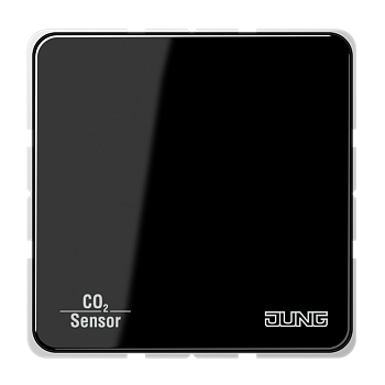 JUNG KNX/EIB датчик углекислого газа, влажности и комнатной температуры CO2CD2178SW