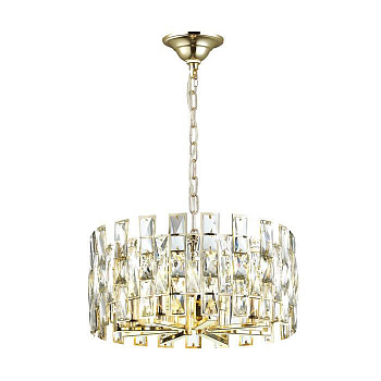 Odeon Light 4121/8 ODL19 436 золото/хрусталь Люстра E14 8*40W DIORA