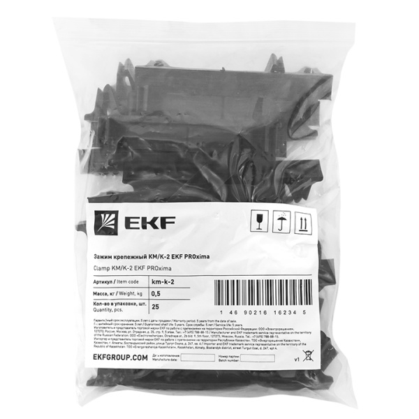 Купить EKF Зажим крепежный КМ/K-2
