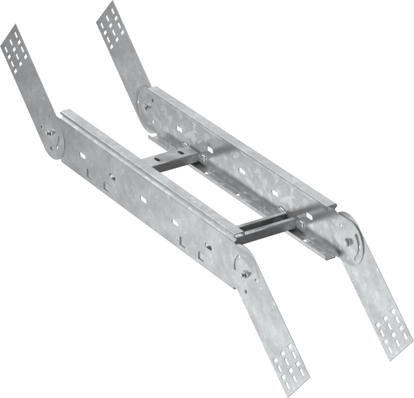 IEK LESTA Поворот вертикальный шарнирный лестничный LESTA 100х200мм HDZ