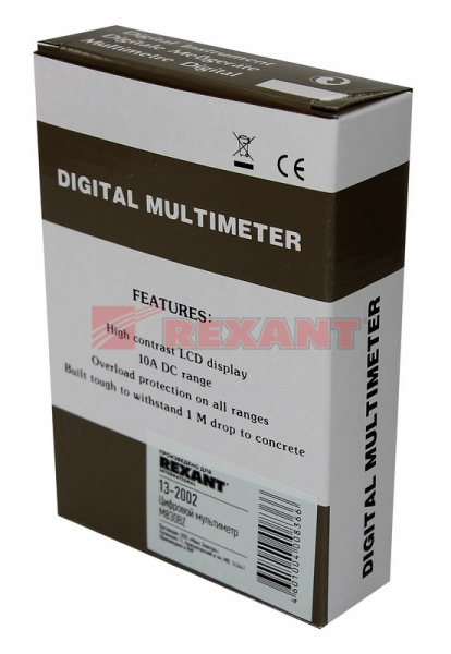 Купить Портативный мультиметр M830BZ MASTECH Rexant 13-2002