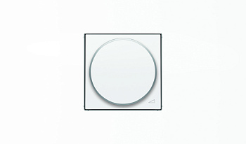 ABB SKY Альпийский белый Накладка с поворотной ручкой для механизма поворотного светорегулятора 2CLA856020A1101