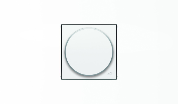 ABB SKY Альпийский белый Накладка с поворотной ручкой для механизма поворотного светорегулятора 2CLA856020A1101