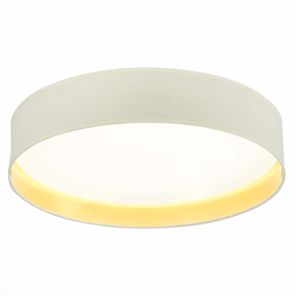 Evoluce SLE300552-01 Светильник потолочный Никель/Золотистый, Светло-бежевый LED 1*50W 3000K/4000K/5000K