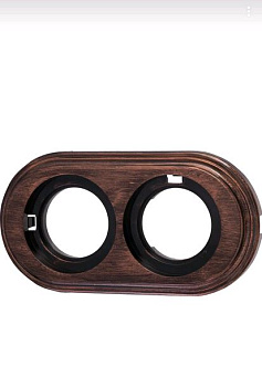 BIRONI Лизетта Пластик Медный век Рамка 2-ая BF1-620-16/PL