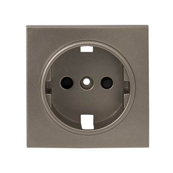 Купить EKF PROxima Валенсия лицевая панель розетки 1-местной с/з 16А кашемир с защ. штор.