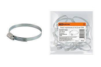TDM Хомут червячный, d 16-25 мм SQ1807-0302