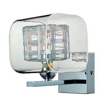 Lussole S.R.L Металл Хром /  Стекло Светильник настенный G9 5W GRLSC-8001-01 Lussole S.R.L Металл Хром /  Стекло Светильник настенный G9 5W GRLSC-8001-01