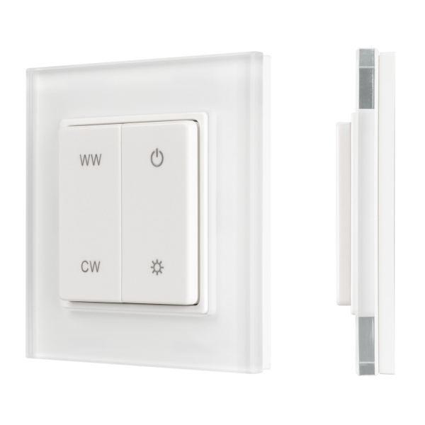 Arlight Панель SMART-P49-MIX-G-SUF (3V, 1 зона, Knob, 2.4G) (Пластик) 032985