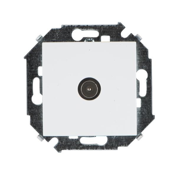 Купить Simon 15 Белая Розетка TV одиночная, винт.зажим 1591475-030