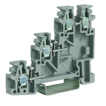 DKC TLS.2/U, 3 уровневый  зажим с индикацией между нижним и верхнем уровнем