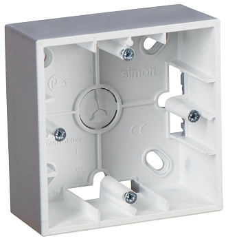 Simon 15 Алюминий Коробка 1-ая для наружного монтажа 1590751-033