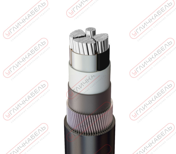 Кабель силовой АПвКШв 3х95 мс+1х50 мк(N)-1 Угличкабель PL128130953410502100