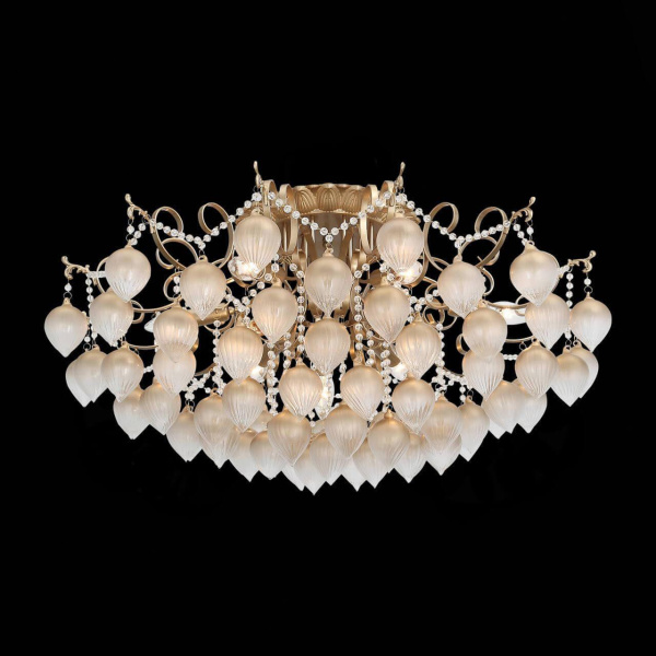 ST LUCE SL659.302.09 Люстра потолочная  Золото/Золото E14 9*40W Купить ST LUCE SL659.302.09 Люстра потолочная  Золото/Золото E14 9*40W