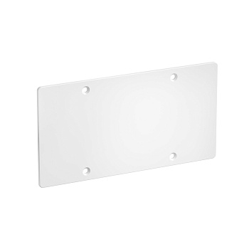 OBO Bettermann Крышка двойная ZA 60-DV 145x75x2мм с креплением на винты 2003823