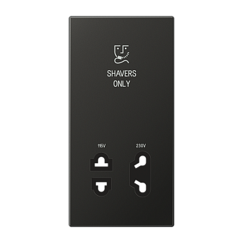 JUNG Накладка бритвенной розетки антрацит SOAN7522PL