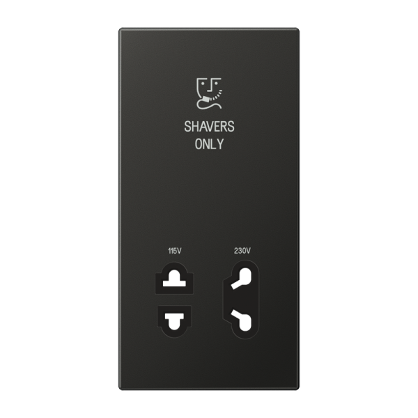 JUNG Накладка бритвенной розетки антрацит SOAN7522PL