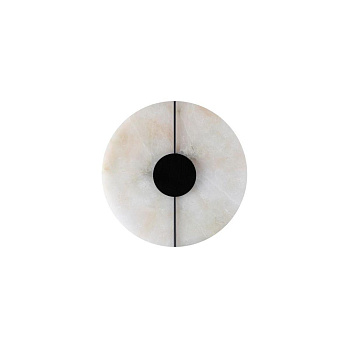 Odeon Light 4311/12WL MIDCENT ODL22 125 светлый мрамор/черный металл Настенный светильник IP20 LED 12W 277Лм 3000K NAXOS