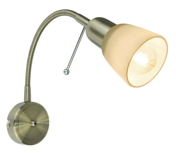 Arte Lamp Lettura Бронза/Белый Спот 1x40W 1xE14 A7009AP-1AB Arte Lamp Lettura Бронза/Белый Спот 1x40W 1xE14 A7009AP-1AB