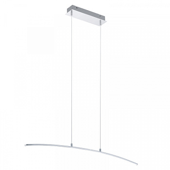 Eglo Cветодиодный подвес LASANA, 14W (LED), L900, H1000, сталь, алюминий, хром/пластик, белый 32048