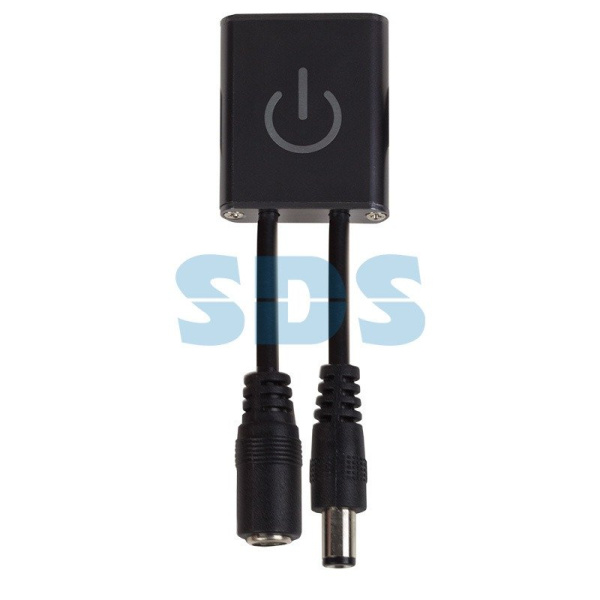 LAMPER Сенсорный LED выключатель для светодиодной ленты, 5,5*2,1 мм, 12/24 В, 36/72 Вт, 3 А 143-105-3