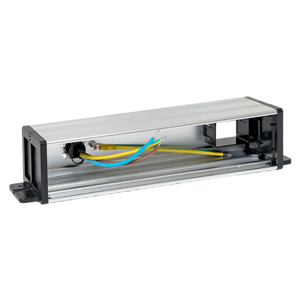 EKF PROxima Встраиваемый настольный розеточный блок для крепления под столом, 10 модулей, C-Line