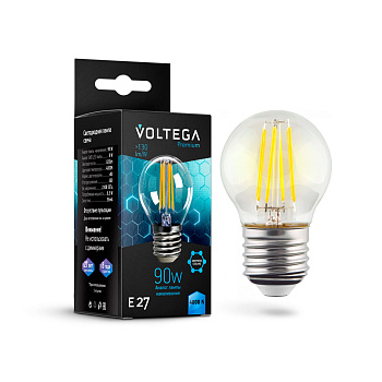 Voltega VG10-G45E27cold9W-F Шар E27 4000K 9W Graphene 7139