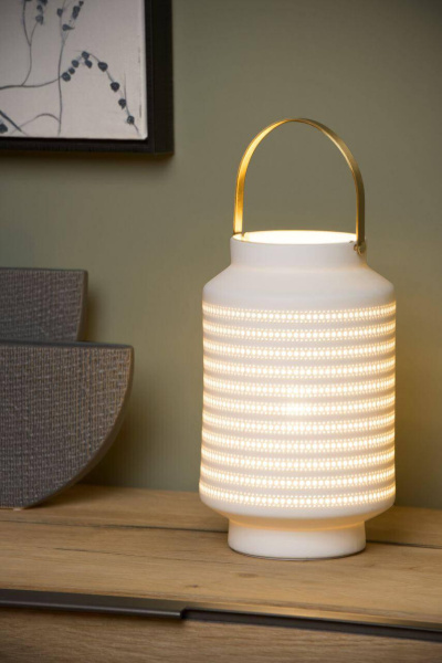 Купить Lucide JAMILA Белый Настольная лампа 13526/01/31