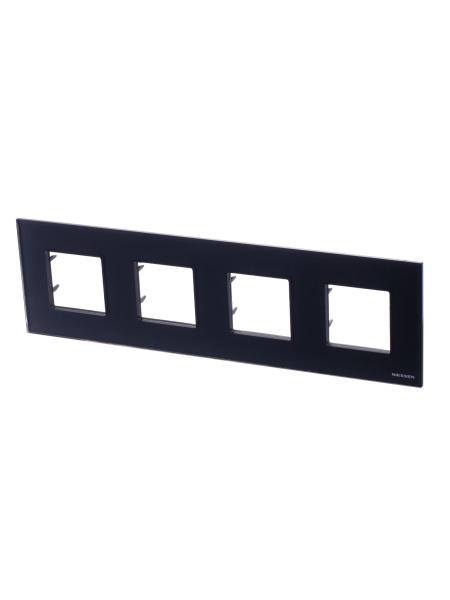 ABB NIE Zenit Антрацит Рамка 4-я 2+2+2+2 мод 2CLA227400N1801