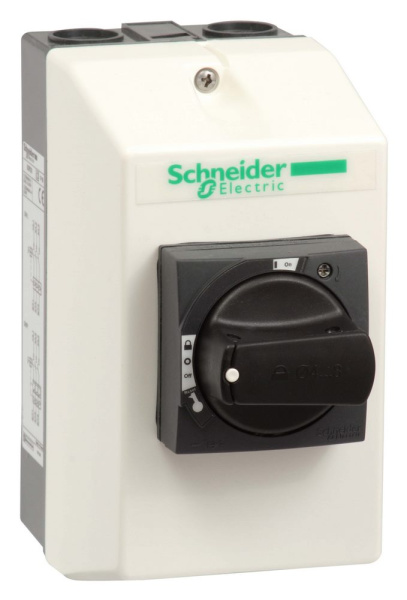 Купить SE GV2 Корпус для автоматического выключателя с магнитным расцепителем GV2L, черная рукоятка GV2PC01