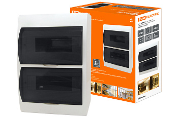 TDM Бокс ЩРН-П-24модуля навесной пластик IP41 SQ0901-0006