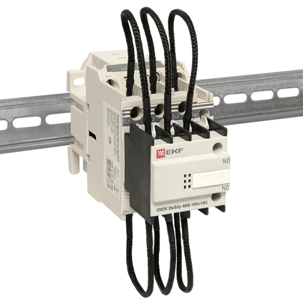 Купить EKF PROxima Контактор для конденсатора КМЭК 20квар 400В 2NО+1NC