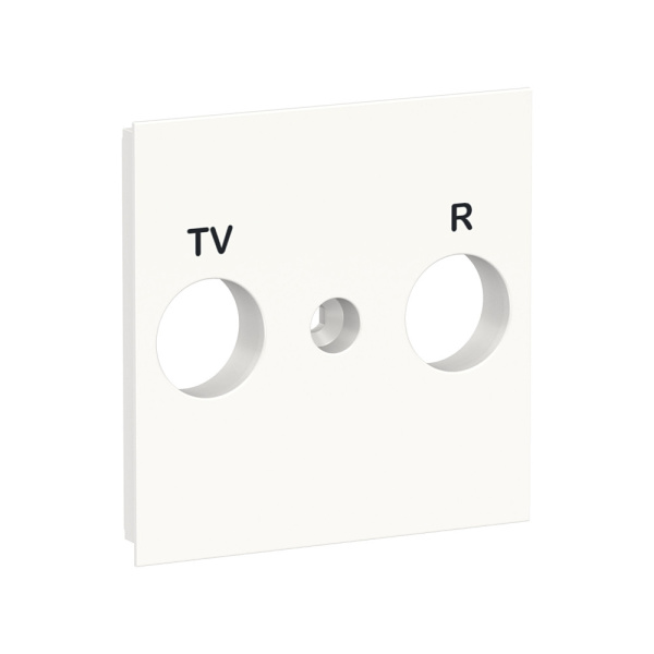 SE Unica New Бел Панель лицевая TV/FM розетки NU944018