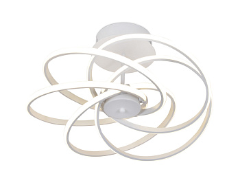 Ambrella Потолочный светодиодный светильник FL440/5 WH белый 100W 4200K 550*550*260 (Без ПДУ)