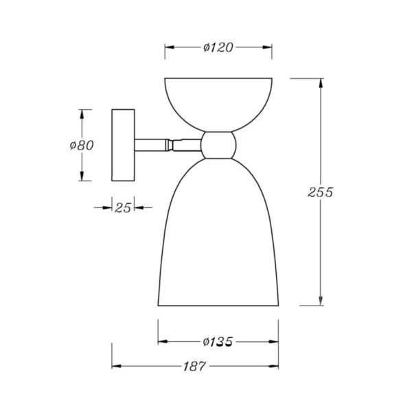 Купить Maytoni Modern Белый Бра MOD113WL-01W