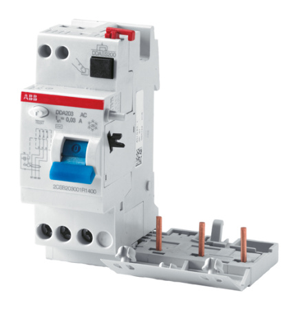 ABB DDA2 Блок.диф.тока 2мод. DDA203 A-40/1 2CSB203101R5400